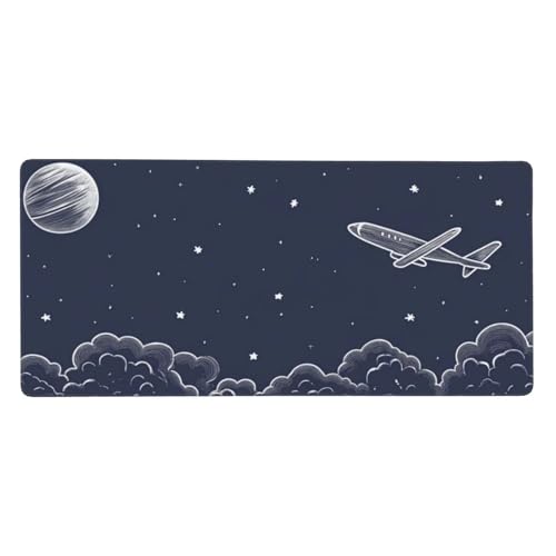 Gaming Mauspad XXL 900x300 mm, Blau Mousepad Karikatur Desk Mat mit Vernähte Kanten, Wasserdicht Anti-Rutsch Mouse Pad, Spezielle Oberfläche Verbessert Präzision und Geschwindigkeit für Gamer, j-377 Gaming Mauspad XXL 900x300 mm, Blau Mousepad Karikatur Desk Mat mit Vernähte Kanten, Wasserdicht Anti-Rutsch Mouse Pad, Spezielle Oberfläche Verbessert Präzision und Geschwindigkeit für Gamer, j-377 von Jvyaeen