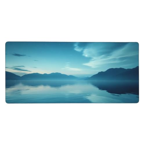 Gaming Mauspad XXL 900x300 mm, Blau Mousepad Meer Desk Mat mit Vernähte Kanten, Wasserdicht Anti-Rutsch Mouse Pad, Spezielle Oberfläche Verbessert Präzision und Geschwindigkeit für Gamer, j-611 Gaming Mauspad XXL 900x300 mm, Blau Mousepad Meer Desk Mat mit Vernähte Kanten, Wasserdicht Anti-Rutsch Mouse Pad, Spezielle Oberfläche Verbessert Präzision und Geschwindigkeit für Gamer, j-611 von Jvyaeen