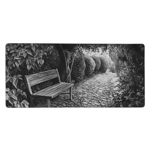 Gaming Mauspad XXL 900x300 mm, Grau Mousepad Landschaft Desk Mat mit Vernähte Kanten, Wasserdicht Anti-Rutsch Mouse Pad, Spezielle Oberfläche Verbessert Präzision und Geschwindigkeit für Gamer, j-648 Gaming Mauspad XXL 900x300 mm, Grau Mousepad Landschaft Desk Mat mit Vernähte Kanten, Wasserdicht Anti-Rutsch Mouse Pad, Spezielle Oberfläche Verbessert Präzision und Geschwindigkeit für Gamer, j-648 von Jvyaeen