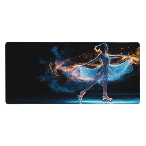 Gaming Mauspad XXL 900x300 mm, Sport Mousepad Mädchen Desk Mat mit Vernähte Kanten, Wasserdicht Anti-Rutsch Mouse Pad, Spezielle Oberfläche Verbessert Präzision und Geschwindigkeit für Gamer, j-417 Gaming Mauspad XXL 900x300 mm, Sport Mousepad Mädchen Desk Mat mit Vernähte Kanten, Wasserdicht Anti-Rutsch Mouse Pad, Spezielle Oberfläche Verbessert Präzision und Geschwindigkeit für Gamer, j-417 von Jvyaeen