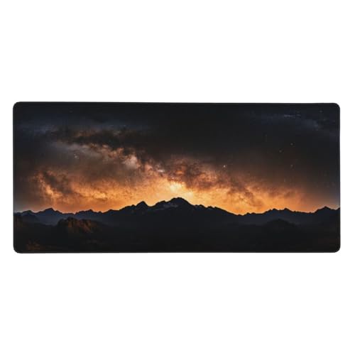 Gaming Mauspad XXL 900x300 mm,Schwarz Mousepad Landschaft Desk Mat mit Vernähte Kanten,Wasserdicht Anti-Rutsch Mouse Pad,Spezielle Oberfläche Verbessert Präzision und Geschwindigkeit für Gamer,j-238 Gaming Mauspad XXL 900x300 mm,Schwarz Mousepad Landschaft Desk Mat mit Vernähte Kanten,Wasserdicht Anti-Rutsch Mouse Pad,Spezielle Oberfläche Verbessert Präzision und Geschwindigkeit für Gamer,j-238 von Jvyaeen
