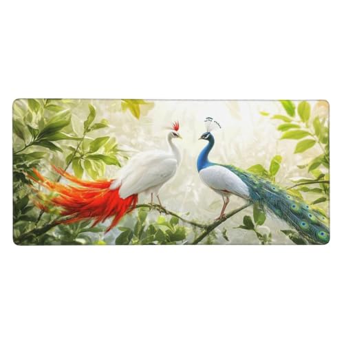 Grün Mauspad XXL 700 x 300 mm Schreibtischunterlage Tiere Mousepad mit rutschfeste Gummibasis, Wasserdicht Mousepad, Groß Erweiterter Gaming Mauspad für PC, Laptop, Home Office Deko, Geschenke j-127 Grün Mauspad XXL 700 x 300 mm Schreibtischunterlage Tiere Mousepad mit rutschfeste Gummibasis, Wasserdicht Mousepad, Groß Erweiterter Gaming Mauspad für PC, Laptop, Home Office Deko, Geschenke j-127 von Jvyaeen