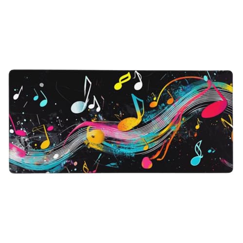 Mousepad Farbe Schreibtischunterlage Notiz Mauspad XXL 900x400x3mm Mousepad Gaming Zubehör, Rutschfeste Desk Mat, Mouse Pad Wasserdicht und langlebig für Gaming,Büro,Zuhause,Geschenke für Frauen j-150 von Jvyaeen