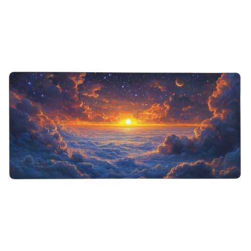Mousepad Landschaft Schreibtischunterlage Sonnenuntergang Mauspad XXL 900x400x3mm Mousepad Gaming Zubehör,rutschfeste Desk Mat,Mouse Pad Wasserdicht langlebig,Gaming,Büro,Geschenke für Frauen j-663 Mousepad Landschaft Schreibtischunterlage Sonnenuntergang Mauspad XXL 900x400x3mm Mousepad Gaming Zubehör,rutschfeste Desk Mat,Mouse Pad Wasserdicht langlebig,Gaming,Büro,Geschenke für Frauen j-663 von Jvyaeen