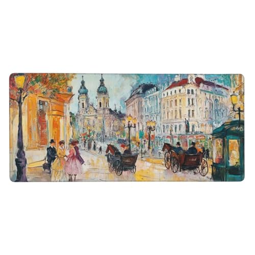 Mousepad London Schreibtischunterlage Auf Den Straßen Mauspad XXL 800x300x3mm Mousepad Gaming Zubehör, rutschfeste Desk Mat, Mouse Pad Wasserdicht langlebig, Gaming, Büro, Geschenke für Frauen j-664 Mousepad London Schreibtischunterlage Auf Den Straßen Mauspad XXL 800x300x3mm Mousepad Gaming Zubehör, rutschfeste Desk Mat, Mouse Pad Wasserdicht langlebig, Gaming, Büro, Geschenke für Frauen j-664 von Jvyaeen