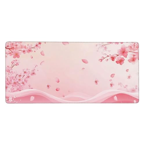 Mousepad Rosa Schreibtischunterlage Blumen Mauspad XXL 900x400x3mm Mousepad Gaming Zubehör, Rutschfeste Desk Mat, Mouse Pad Wasserdicht und langlebig für Gaming,Büro,Zuhause,Geschenke für Frauen j-473 Mousepad Rosa Schreibtischunterlage Blumen Mauspad XXL 900x400x3mm Mousepad Gaming Zubehör, Rutschfeste Desk Mat, Mouse Pad Wasserdicht und langlebig für Gaming,Büro,Zuhause,Geschenke für Frauen j-473 von Jvyaeen