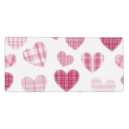 Mousepad Rosa Schreibtischunterlage Liebe Mauspad XXL 900x400x3mm Mousepad Gaming Zubehör, Rutschfeste Desk Mat, Mouse Pad Wasserdicht und langlebig für Gaming,Büro,Zuhause, Geschenke für Frauen j-279 Mousepad Rosa Schreibtischunterlage Liebe Mauspad XXL 900x400x3mm Mousepad Gaming Zubehör, Rutschfeste Desk Mat, Mouse Pad Wasserdicht und langlebig für Gaming,Büro,Zuhause, Geschenke für Frauen j-279 von Jvyaeen