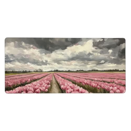 Rosa Mauspad XXL 700 x 300 mm Schreibtischunterlage Garten Mousepad mit rutschfeste Gummibasis, Wasserdicht Mousepad, Groß Erweiterter Gaming Mauspad für PC, Laptop, Home Office Deko, Geschenke j-362 Rosa Mauspad XXL 700 x 300 mm Schreibtischunterlage Garten Mousepad mit rutschfeste Gummibasis, Wasserdicht Mousepad, Groß Erweiterter Gaming Mauspad für PC, Laptop, Home Office Deko, Geschenke j-362 von Jvyaeen