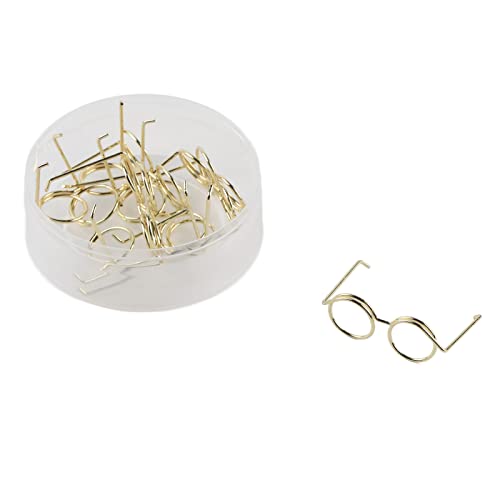 10PCS Paper Clips Decorative Paperclips, Small Paperclips Eyeglass Shaped Paper Clips for Paperwork Office School and Personal Use 10PCS Paper Clips Decorative Paperclips, Small Paperclips Eyeglass Shaped Paper Clips for Paperwork Office School and Personal Use von Jwthee