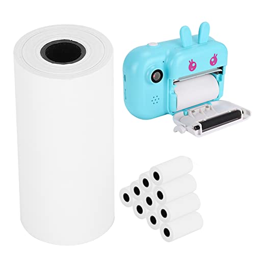 Jwthee Mini-Thermodrucker-Aufkleberpapier, 10 Rollen Kinder-Sofortbildkamera-Nachfülldruckpapier, Mini-Taschendrucker-Aufkleberpapier, tragbares Nachfülldruckpapier Jwthee Mini-Thermodrucker-Aufkleberpapier, 10 Rollen Kinder-Sofortbildkamera-Nachfülldruckpapier, Mini-Taschendrucker-Aufkleberpapier, tragbares Nachfülldruckpapier von Jwthee