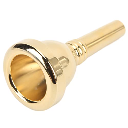 Mundstück im Trombon, Euphonium -Mundstück für überlegene Klang, ausgezeichnet für Bariton- und Posaune -Instrumentenzubehör (Gold) von Jwthee