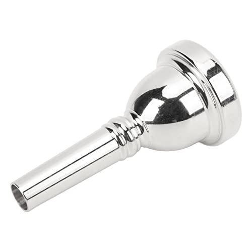 Mundstück im Trombon, Euphonium -Mundstück für überlegene Klang, ausgezeichnet für Bariton- und Posaune -Instrumentenzubehör (Silber) von Jwthee
