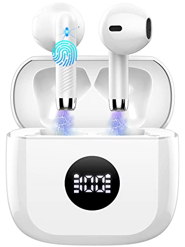 Jxrev Bluetooth Kopfhörer Kopfhörer Kabellos Bluetooth In Ear Kopfhörer HiFi Stereo Jxrev Bluetooth Kopfhörer Kopfhörer Kabellos Bluetooth In Ear Kopfhörer HiFi Stereo von Jxrev