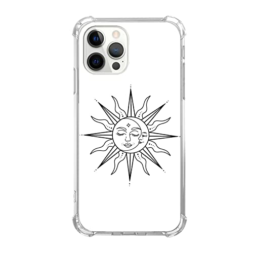Jyrgkunlt Trippy Hippie Sonne und Mond Handyhülle für iPhone 14 Pro, Astrologie Himmlischer Raum Muster Hülle Kompatibel mit iPhone 14 Pro für Mädchen Jungen Frauen Männer, Einzigartige Trendige TPU Jyrgkunlt Trippy Hippie Sonne und Mond Handyhülle für iPhone 14 Pro, Astrologie Himmlischer Raum Muster Hülle Kompatibel mit iPhone 14 Pro für Mädchen Jungen Frauen Männer, Einzigartige Trendige TPU von Jyrgkunlt