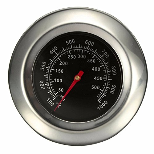 Jzhen Thermometer, Edelstahl Grillthermometer Grill Thermomete, BBQ Thermometer Gasgrillthermometer für alle Grills, Raucher und Grillwagen Holzkohlegrill Ofen Räucherofen Jzhen Thermometer, Edelstahl Grillthermometer Grill Thermomete, BBQ Thermometer Gasgrillthermometer für alle Grills, Raucher und Grillwagen Holzkohlegrill Ofen Räucherofen von Jzhen