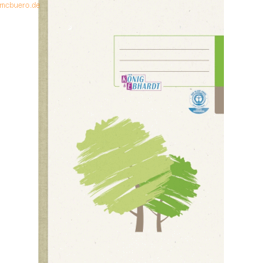 5 x K+E Kladde A5 liniert 96 Blatt recycling 5 x K+E Kladde A5 liniert 96 Blatt recycling von K+E