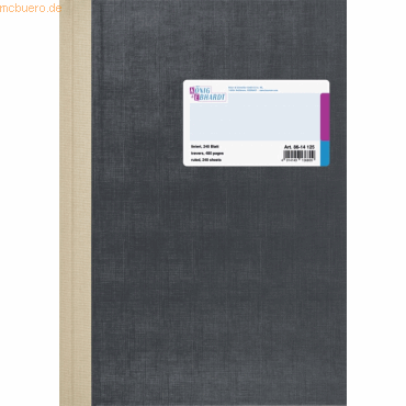 K+E Geschäftsbuch A4 liniert 240 Blatt hellblau K+E Geschäftsbuch A4 liniert 240 Blatt hellblau von K+E