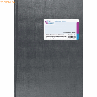 K+E Spaltenbuch A4 mit Deckenband 13 Spalten 96 Blatt K+E Spaltenbuch A4 mit Deckenband 13 Spalten 96 Blatt von K+E