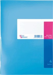 K+E Spaltenbücher 8612041-7104K40, blau, 4 Spalten, DIN A4, Inh.40Blatt von K+E