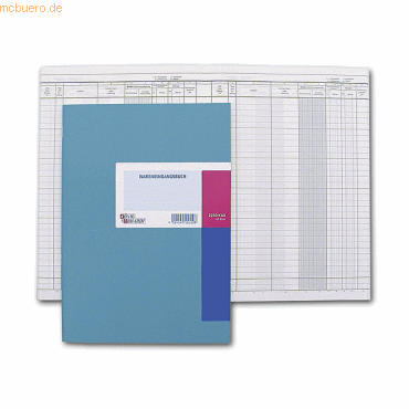 K+E Wareneingangsbuch A4 40 Blatt hellblau K+E Wareneingangsbuch A4 40 Blatt hellblau von K+E