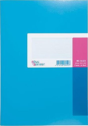 K+E Spaltenbücher 8614411-610K40, blau, 1 Spalte, DINA4, 40Blatt von K + E