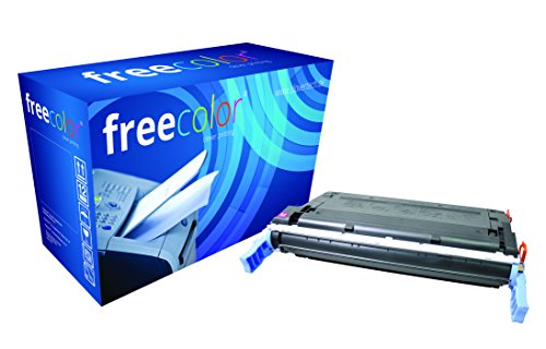 freecolor C9723A für HP Color LaserJet 4600, Premium Tonerkartusche, wiederaufbereitet, 8.000 Seiten, 5 Prozent Deckung, MAGENTA von K + U