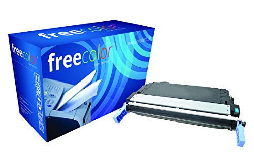 freecolor Q5951A für HP Color LaserJet 4700, Premium Tonerkartusche, wiederaufbereitet, 10.000 Seiten, 5 Prozent Deckung, CYAN von K + U