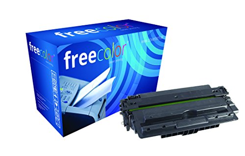 freecolor Q7516A für HP LaserJet 5200, Premium Tonerkartusche, wiederaufbereitet, 12.000 Seiten, 5 Prozent Deckung, BLACK von K + U