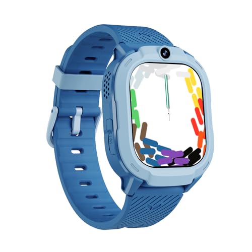 K IKIDO T5 Smartwatch Kinder, Smart Watch Telefon - 1.75 Touchscreen, GPS und Videoanruf, Kamera, Geschenk für Jungen und Mädchen von 3-12 Jahren (Blau) von K IKIDO