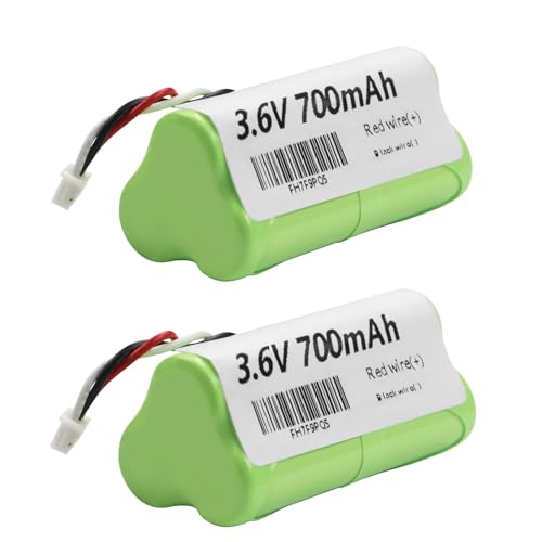 K KYUER 2-Pack 700mAh Akku für Zebra/Motorola Symbol LI4278 LS4278 LS-4278 LS4278-M BTRY-LS42RAAOE-01 DS-6878 DS6878 DS6878-SR 82-67705-01 K35466 Cordless Bluetooth Barcode Scanner von K KYUER