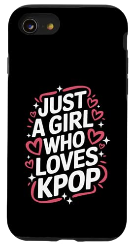 Kpop Nur ein Mädchen, das Kpop liebt Hülle für iPhone SE (2020) / 7 / 8 von K-Pop Music Korean Pop