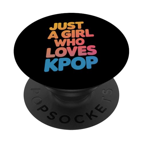 Kpop Nur ein Mädchen, das Kpop liebt PopSockets Klebender PopGrip Kpop Nur ein Mädchen, das Kpop liebt PopSockets Klebender PopGrip von K-Pop Music Korean Pop