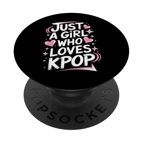 Kpop Nur ein Mädchen, das Kpop liebt PopSockets Klebender PopGrip Kpop Nur ein Mädchen, das Kpop liebt PopSockets Klebender PopGrip von K-Pop Music Korean Pop