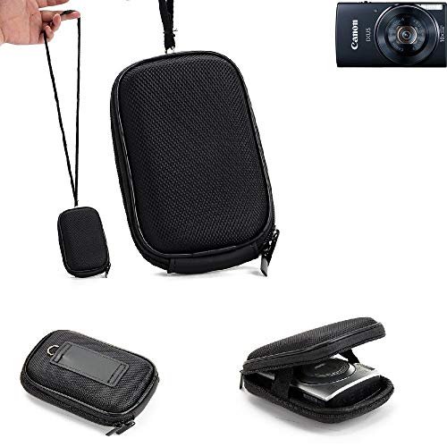 K-S-Trade Qualitativ & Innovativ Hardcase Kamera-Tasche Foto-Tasche Für Canon IXUS 155 Für Kompaktkamera Gürteltasche Case Schutz-Hülle von K-S-Trade