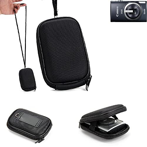 K-S-Trade Qualitativ & Innovativ Hardcase Kamera-Tasche Foto-Tasche Für Canon IXUS 265 HS Für Kompaktkamera Gürteltasche Case Schutz-Hülle von K-S-Trade
