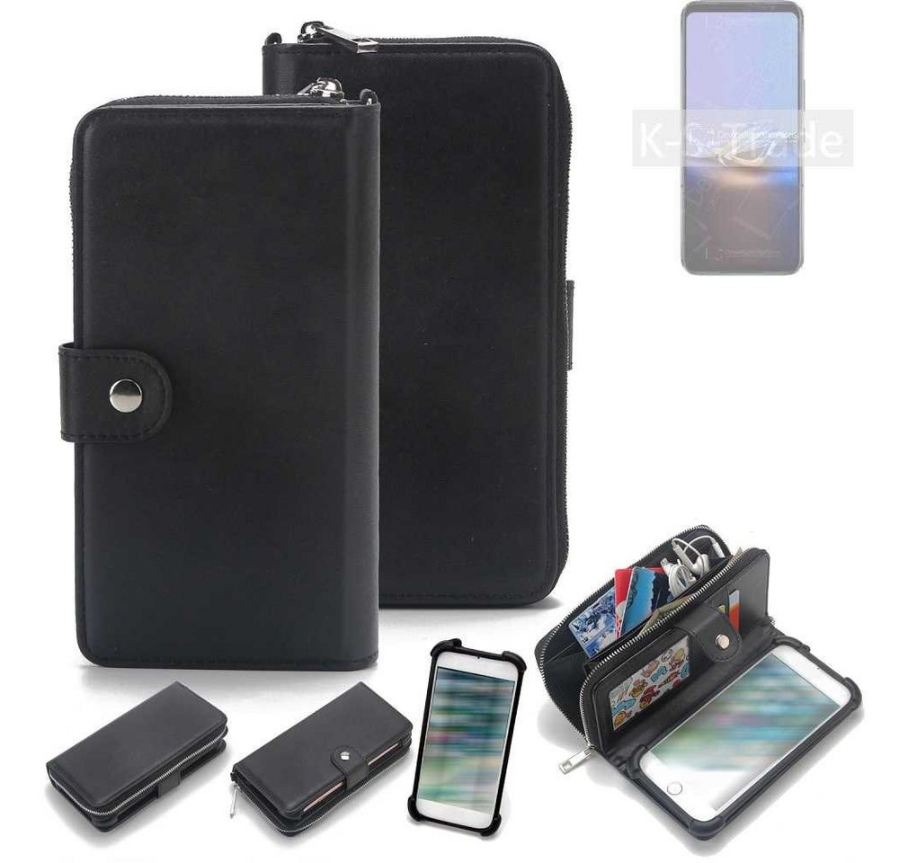 K-S-Trade Handyhülle für Asus ROG Phone 6D Ultimate, 2in1 Handyhülle Schutzhülle & Portemonnee Cover Handy Hülle K-S-Trade Handyhülle für Asus ROG Phone 6D Ultimate, 2in1 Handyhülle Schutzhülle & Portemonnee Cover Handy Hülle von K-S-Trade