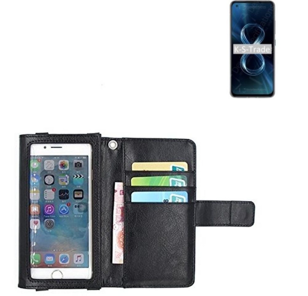 K-S-Trade Handyhülle für Asus Zenfone 8, Handy Hülle Schutz Hülle Case mit Displayschutz / Schutzfolie K-S-Trade Handyhülle für Asus Zenfone 8, Handy Hülle Schutz Hülle Case mit Displayschutz / Schutzfolie von K-S-Trade