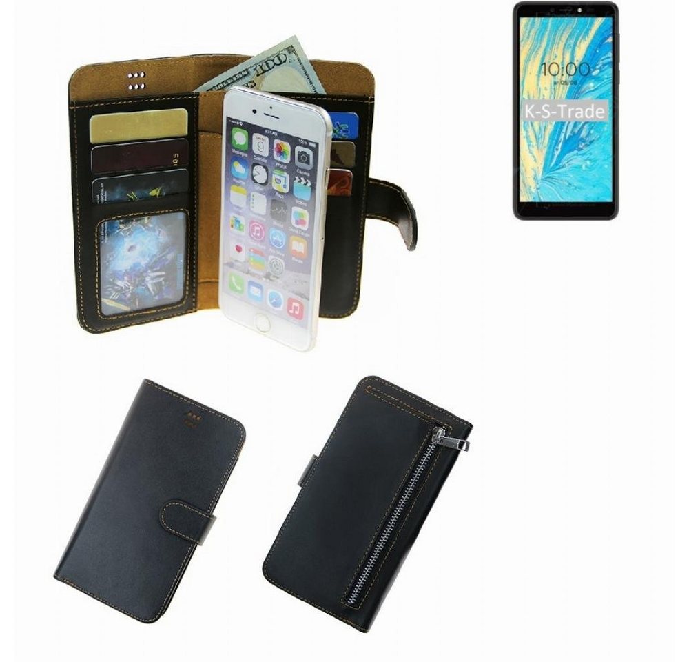 K-S-Trade Handyhülle für BQ Mobile BQ-5740G Spring, Schutz Hülle Klapphülle Case Phone cover Slim Handytasche Handy von K-S-Trade