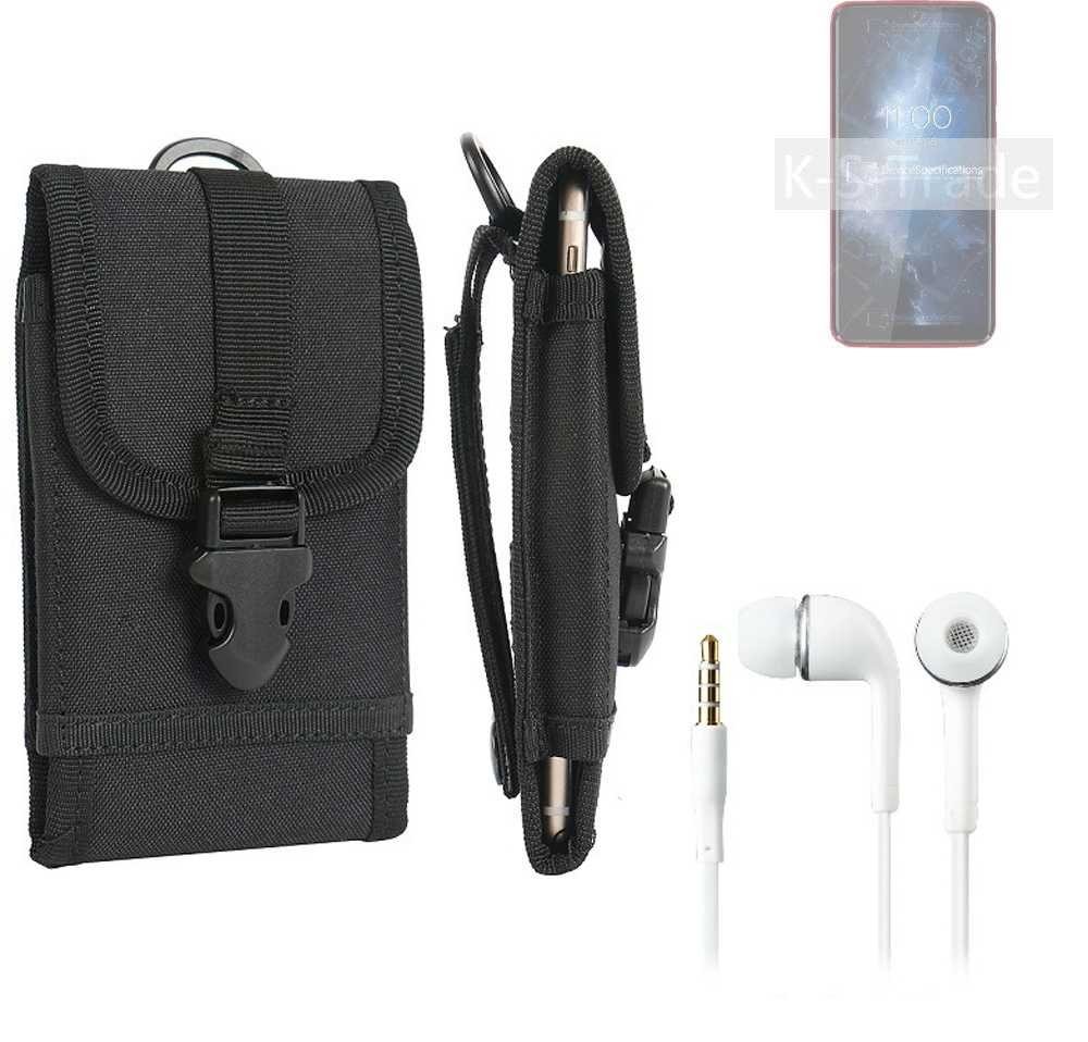 K-S-Trade Handyhülle für BQ Mobile BQ-6061L Slim, Holster Schutz Hülle Gürteltasche Handy Hülle Tasche outdoor von K-S-Trade