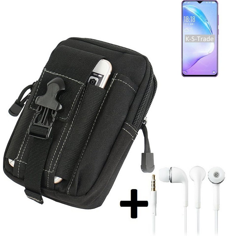 K-S-Trade Handyhülle für Coolpad Cool 12A, Gürteltache + Kopfhörer Gürtel Tasche Holster Schutz Hülle K-S-Trade Handyhülle für Coolpad Cool 12A, Gürteltache + Kopfhörer Gürtel Tasche Holster Schutz Hülle von K-S-Trade