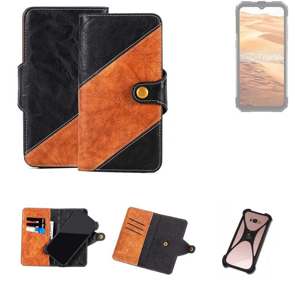K-S-Trade Handyhülle für Cubot KingKong AX, Handyhülle Schutzhülle Bookstyle Case Wallet-Case Handy Cover K-S-Trade Handyhülle für Cubot KingKong AX, Handyhülle Schutzhülle Bookstyle Case Wallet-Case Handy Cover von K-S-Trade
