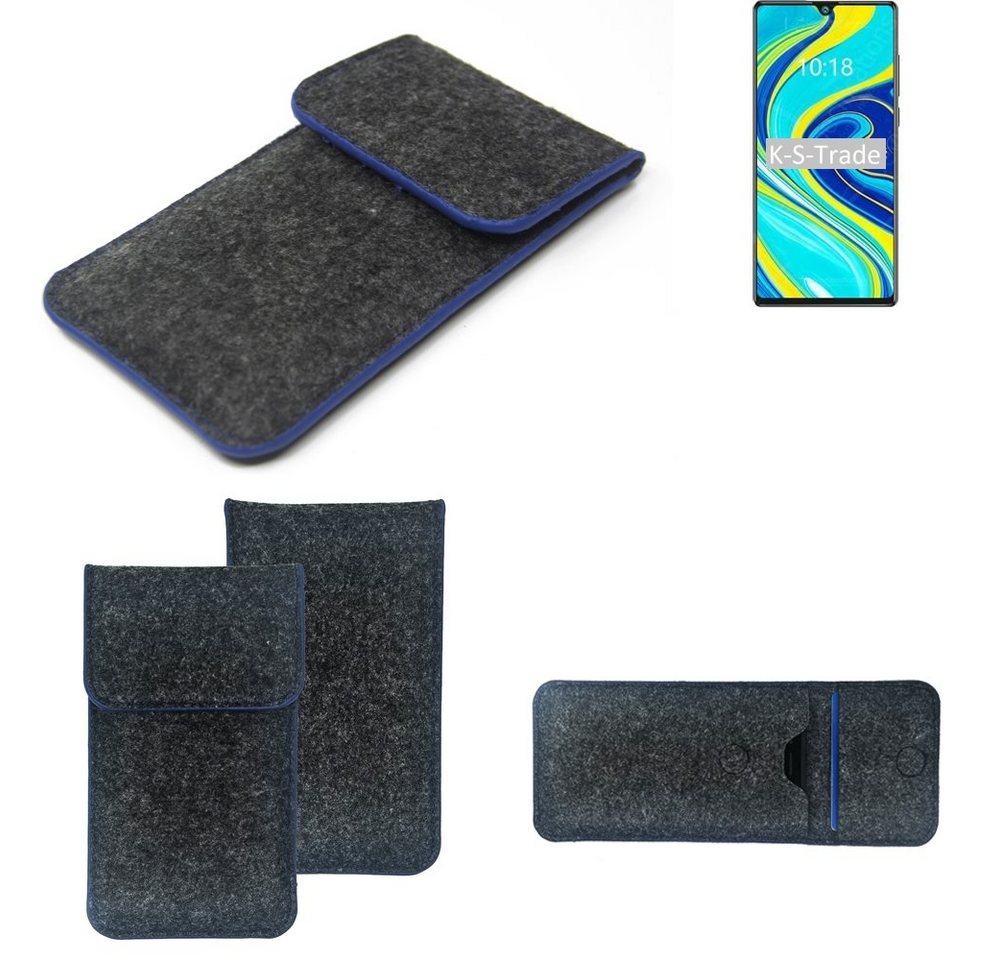 K-S-Trade Handyhülle für Cubot P40, Handy-Hülle Schutz-Hülle Filztasche Pouch Tasche Case Sleeve K-S-Trade Handyhülle für Cubot P40, Handy-Hülle Schutz-Hülle Filztasche Pouch Tasche Case Sleeve von K-S-Trade