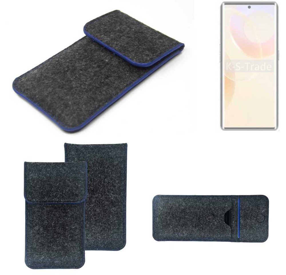 K-S-Trade Handyhülle für Cubot X90, Handy-Hülle Schutz-Hülle Filztasche Pouch Tasche Case Sleeve K-S-Trade Handyhülle für Cubot X90, Handy-Hülle Schutz-Hülle Filztasche Pouch Tasche Case Sleeve von K-S-Trade