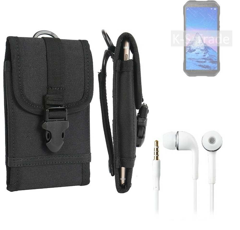 K-S-Trade Handyhülle für Doogee S61 Pro, Holster Schutz Hülle Gürteltasche Handy Hülle Tasche outdoor von K-S-Trade