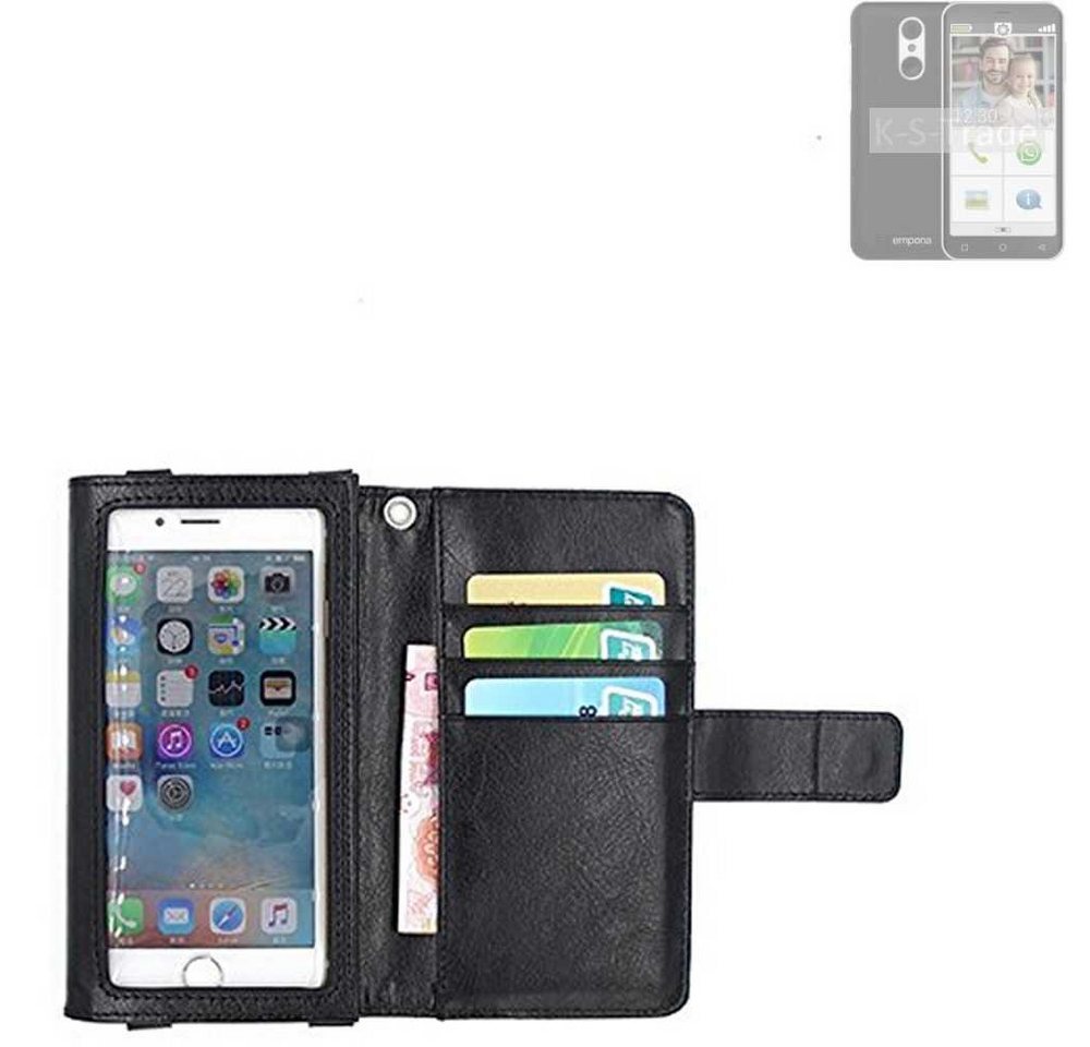 K-S-Trade Handyhülle für Emporia Smart.4, Handy Hülle Schutz Hülle Case mit Displayschutz / Schutzfolie K-S-Trade Handyhülle für Emporia Smart.4, Handy Hülle Schutz Hülle Case mit Displayschutz / Schutzfolie von K-S-Trade