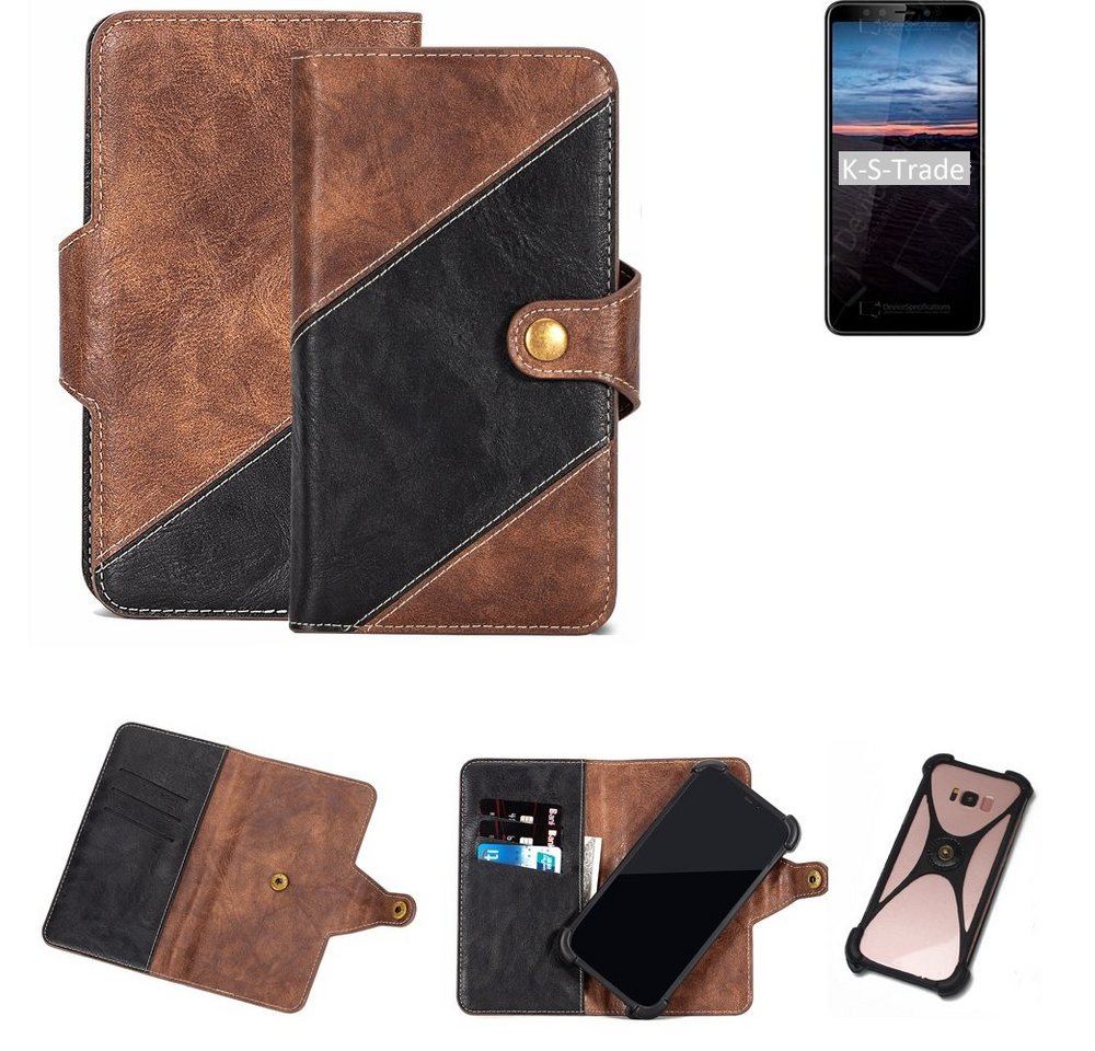 K-S-Trade Handyhülle für Haier Elegance E7, Handy Hülle Schutz Hülle Schutzhülle Bookstyle Case Handy Cover K-S-Trade Handyhülle für Haier Elegance E7, Handy Hülle Schutz Hülle Schutzhülle Bookstyle Case Handy Cover von K-S-Trade