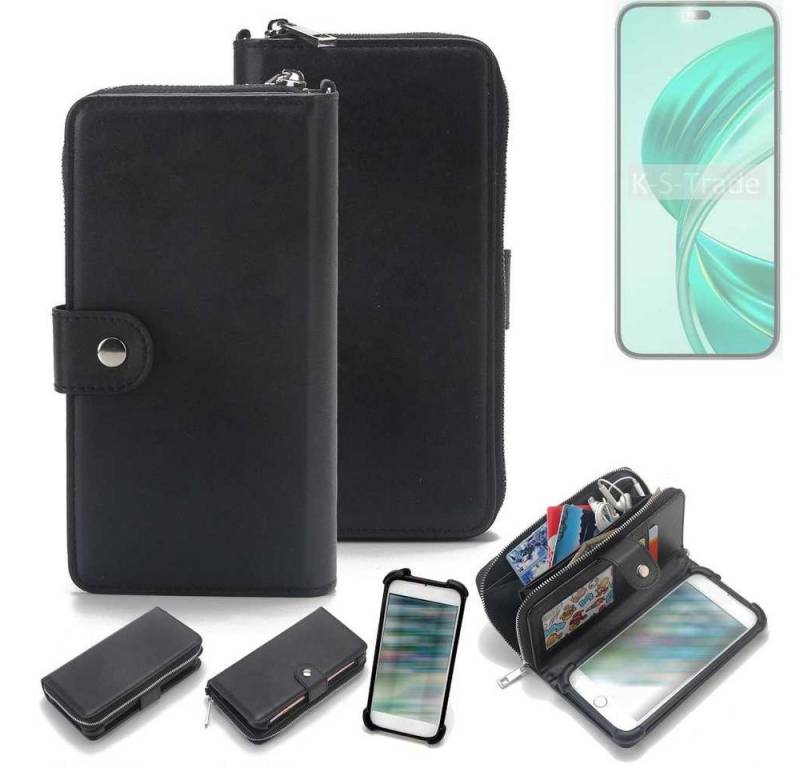 K-S-Trade Handyhülle für Honor X8b, 2in1 Handyhülle Schutzhülle & Portemonnee Cover Handy Hülle von K-S-Trade