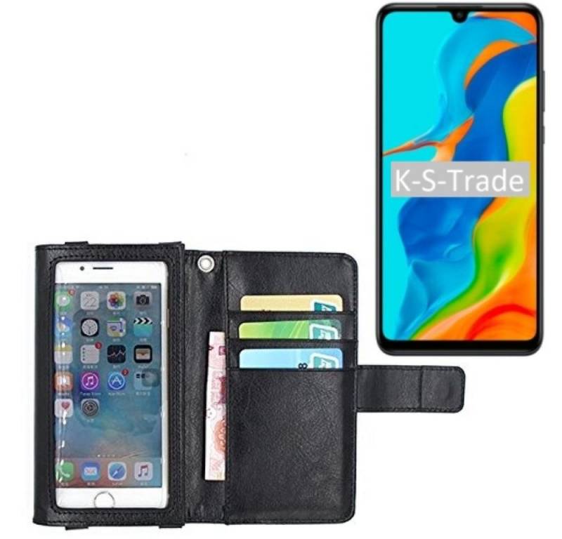 K-S-Trade Handyhülle für Huawei P30 lite New Edition, Handy Hülle Schutz Hülle Case mit Displayschutz / Schutzfolie von K-S-Trade