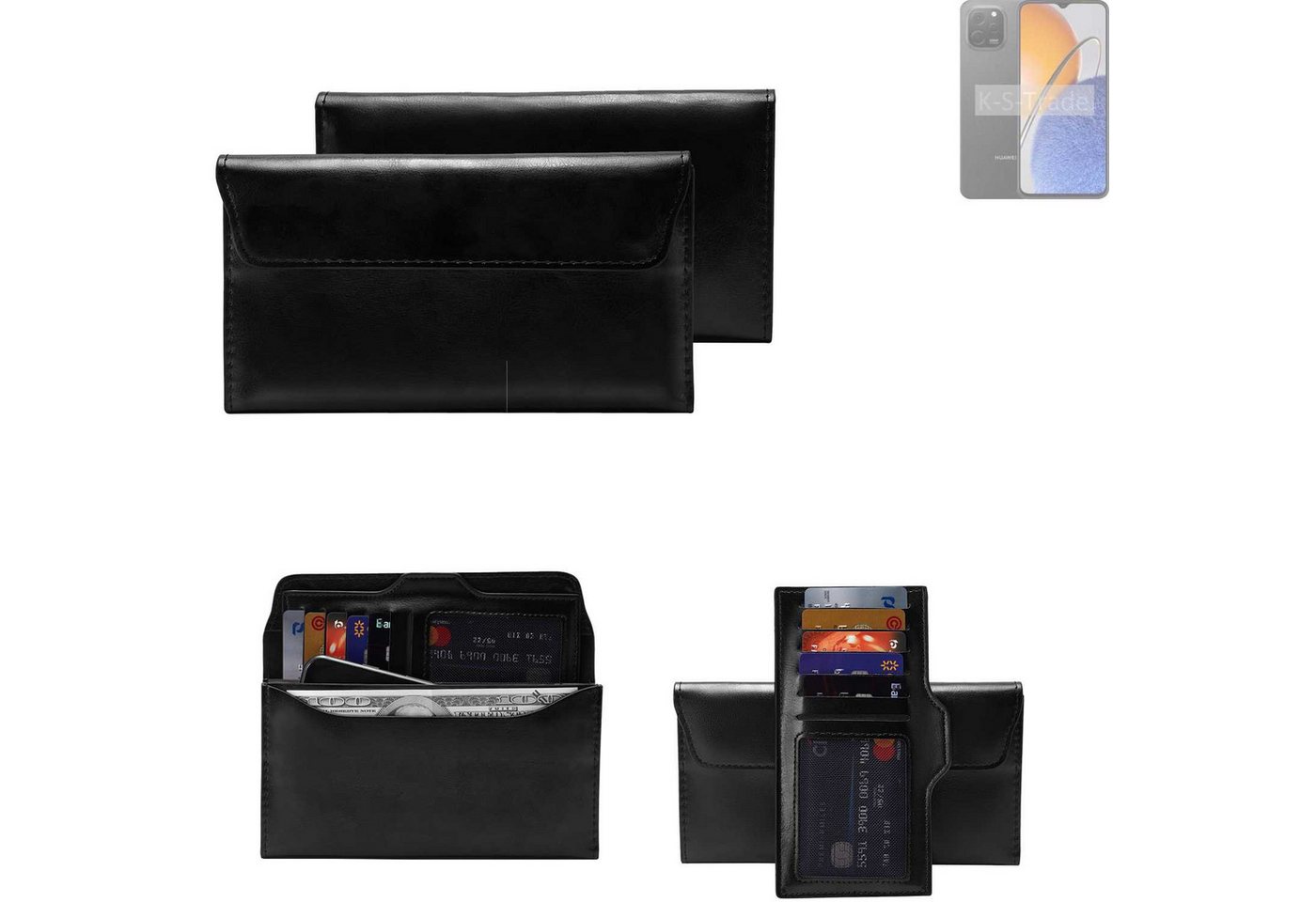 K-S-Trade Handyhülle für Huawei nova Y62 Plus, Handy Hülle Schutz Hülle Tasche Schutz Case Handytasche K-S-Trade Handyhülle für Huawei nova Y62 Plus, Handy Hülle Schutz Hülle Tasche Schutz Case Handytasche von K-S-Trade
