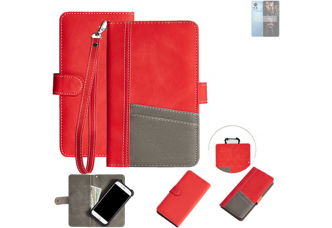 K-S-Trade Handyhülle für Infinix Note 12 Turbo, Handy Schutzhülle Hülle Portemonnee Brieftasche Klapphülle K-S-Trade Handyhülle für Infinix Note 12 Turbo, Handy Schutzhülle Hülle Portemonnee Brieftasche Klapphülle von K-S-Trade